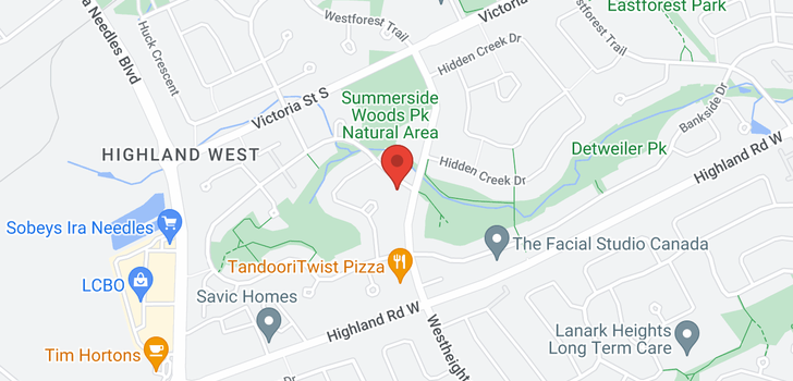 map of 9 -  84 Westmeadow Drive